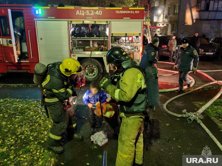 Среди спасенных было шесть детей