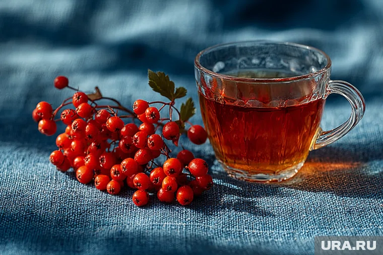 Из калины можно приготовить вкусный витаминный чай