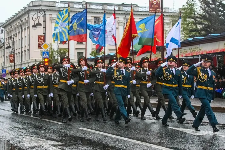 Парад Победы. Тюмень