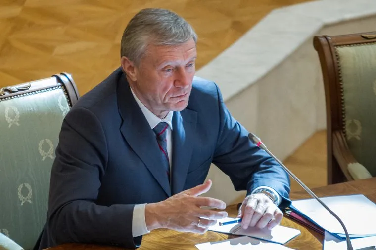 Подписание документа о создании Университетской лиги ОДКБ в Доме Севастьянова. Екатеринбург