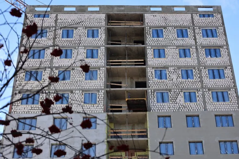 Строительство дома на улице Больничная, дом 5. Курган