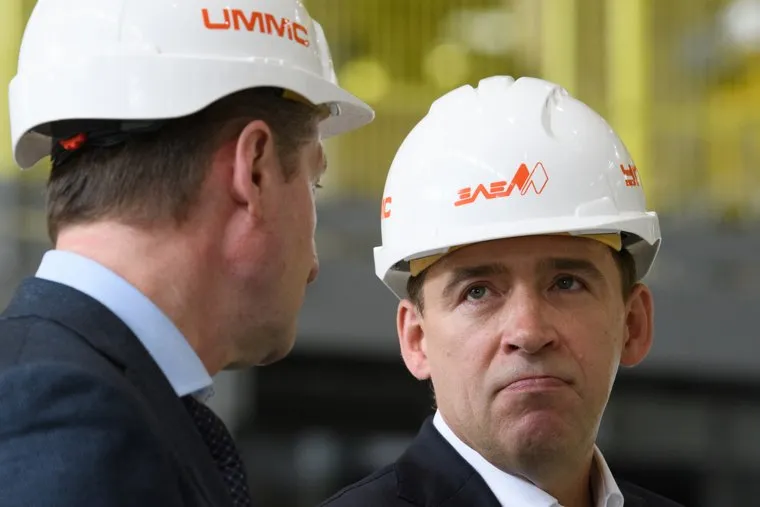 Запуск второй очереди цеха электролиза меди АО "Уралэлектромедь". Верхняя Пышма, куйвашев евгений, козицын андрей