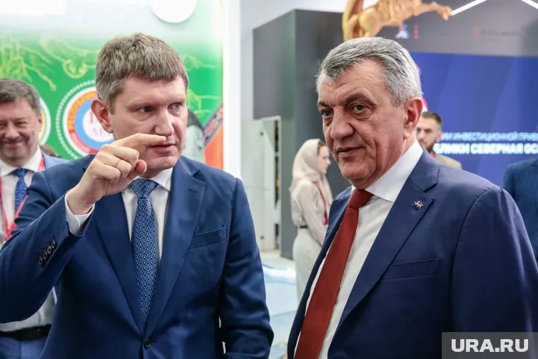 Глава Северной Осетии (справа) ввел в Республике режим опасности атаки БПЛА