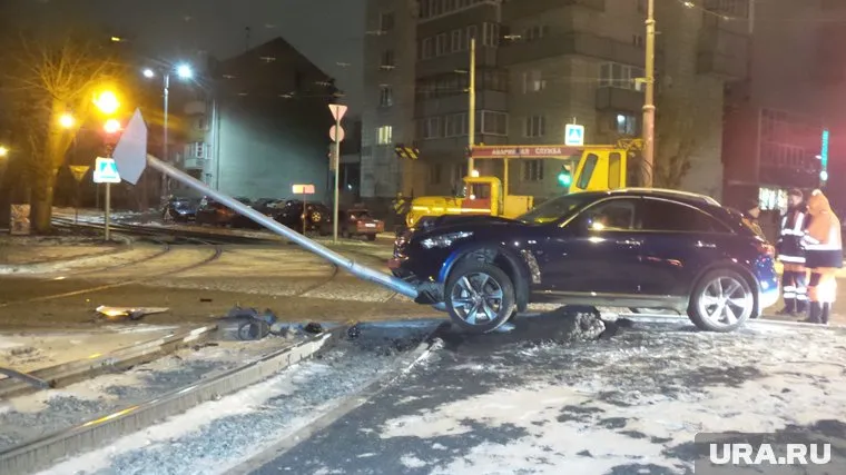 ПРи аварии никто не пострадал