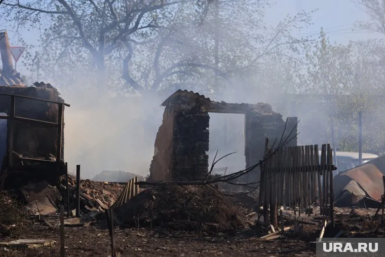 В Курганской области сгорели 500 жилых домов
