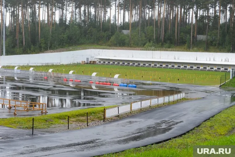 Построенное подрядчиком стрельбище пришлось возводить заново