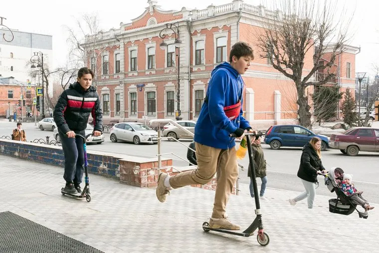 Город и жители. Тюмень