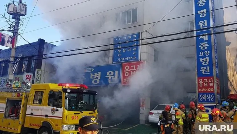 Возгорание, предположительно, произошло на первом этаже