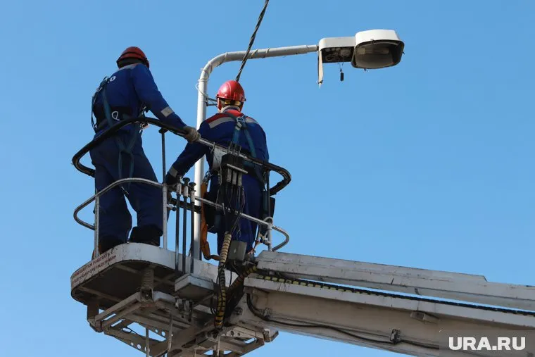 Масштабная замена уличного освещения в Кургане стартовала в апреле