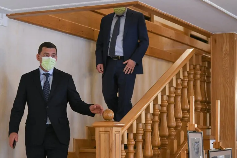 Пресс-подход к Павлу Крашенинникову. Екатеринбург 