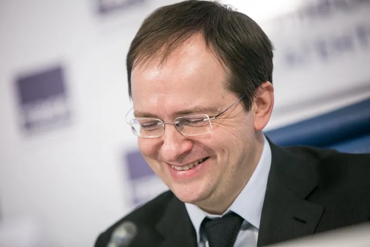 Пресс-конференция в ТАСС с участием Владимира Мединского, посвященная году российского кино. Москва , мединский владимир