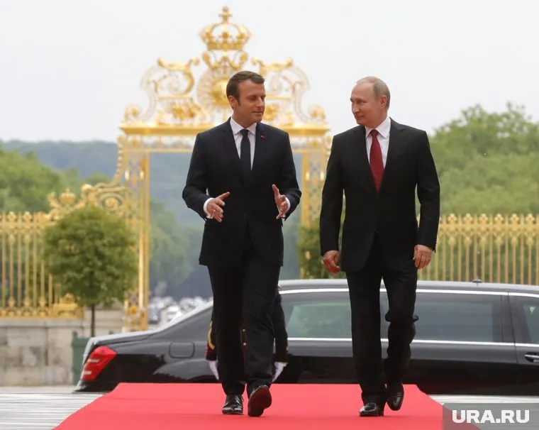 Путин и Макрон в 2018 году встречались два раза