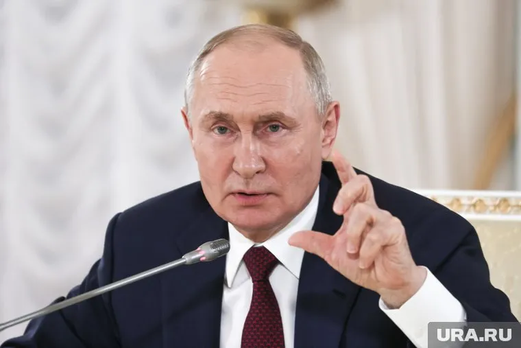 Владимир Путин находится в Киргизии