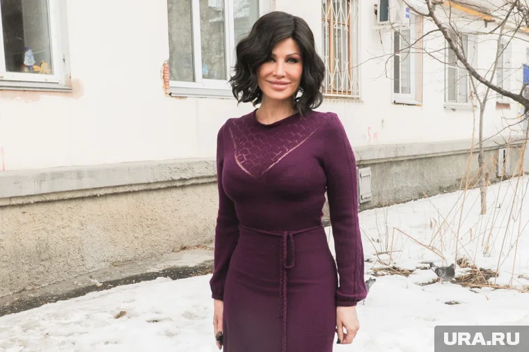 Текслер Ирина в платье Челябинск