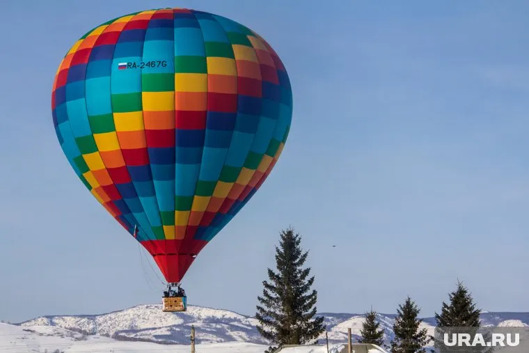 Полет на воздушном шаре возможен и зимой
