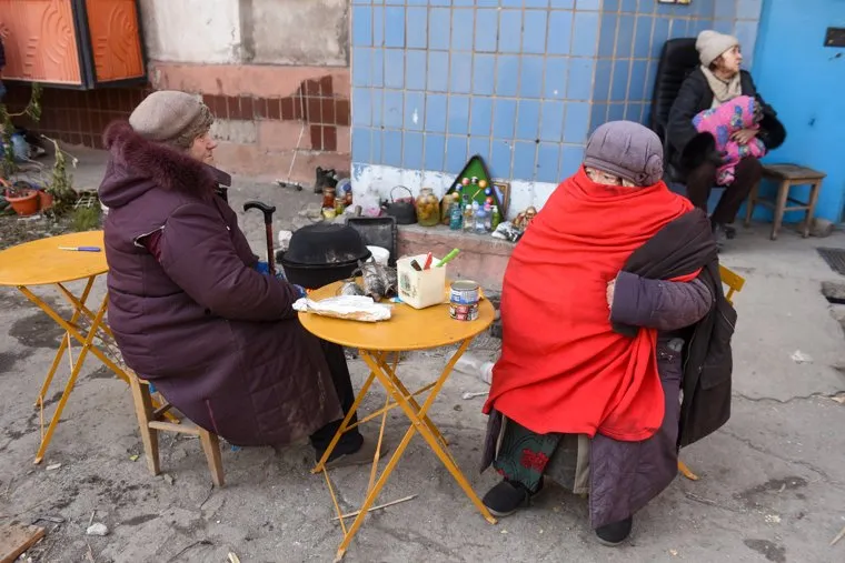 Ситуация в осажденном Мариуполе. Украина