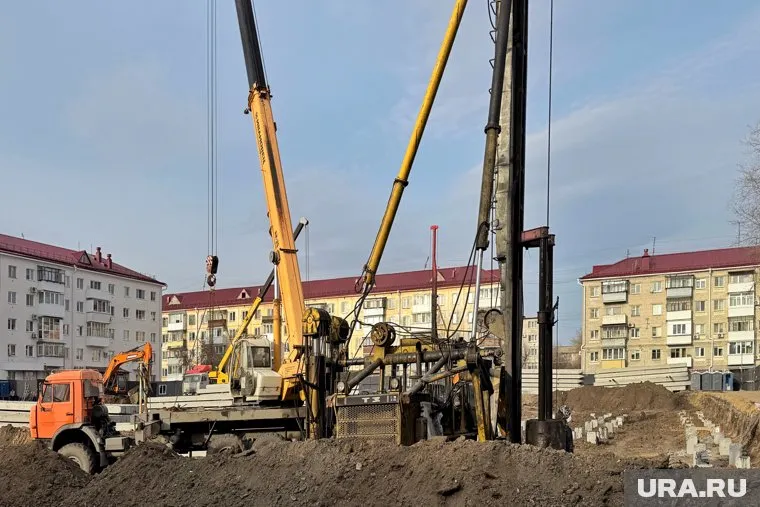 Курганцы жалуются на забивку свай на стройке уральского девелопера