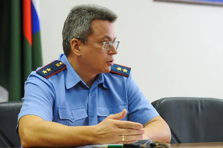 Начальник следственного управления СКР по Челябинской области Петр Решетников. Челябинск