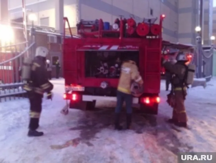 Пожарные справились с огнем за несколько минут