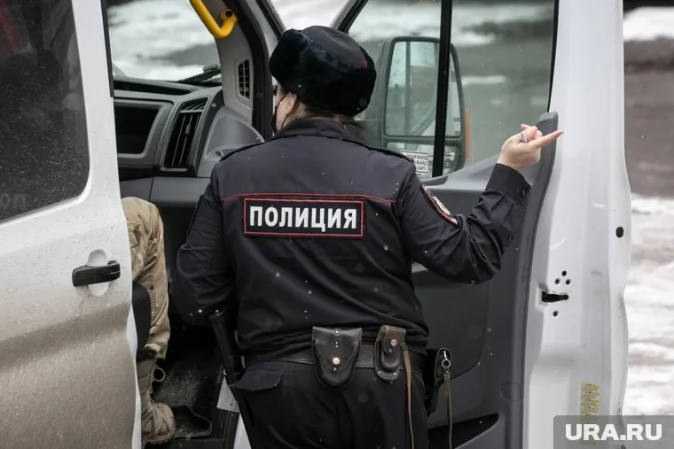 Женщина хватала силовиков за волосы и нецензурно выражалась