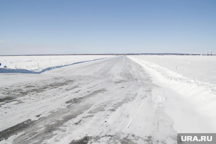 На реке Вах установился ледостав