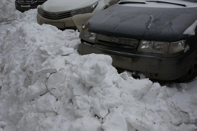 Снег. Тюмень