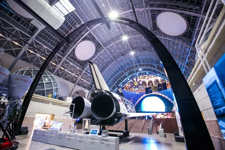 Павильон "Космос" ВДНХ. Москва