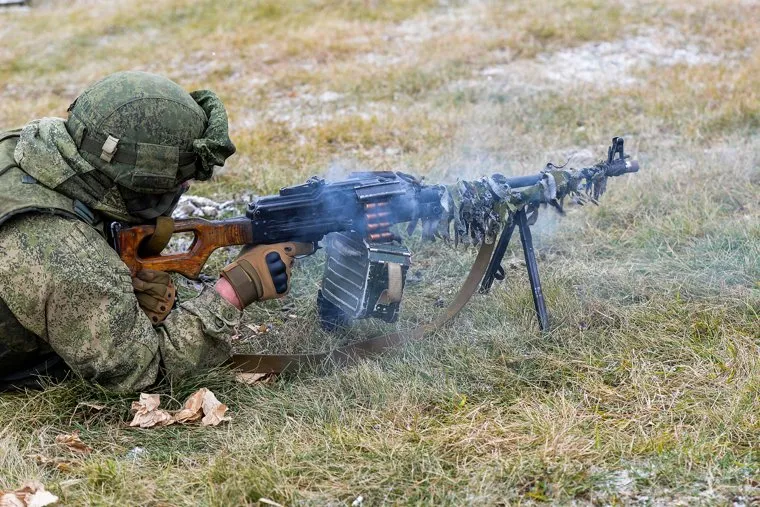 Боевое слаживание мобилизованных на Чебаркульском полигоне ЦВО. Челябинская область
