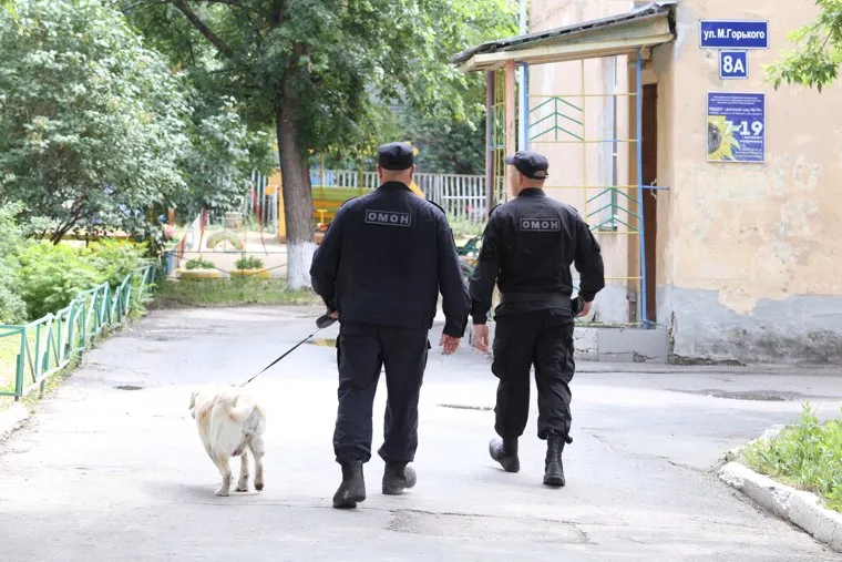 Эвакуация детей из детского сада. Курган