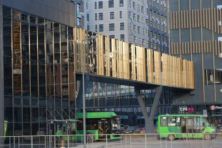 Переход в Сити Молл. Тюмень 