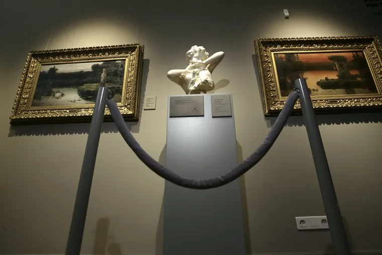 Презентация отреставрированной скульптуры "Стыдливость". Эрмитаж-Урал. Екатеринбург