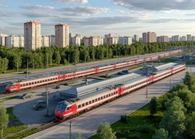 Где в Екатеринбурге может появиться второй ЖД-вокзал: фантазии нейросети