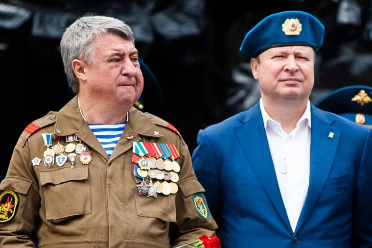 Празднование Дня Воздушно-десантных войск. Екатеринбург