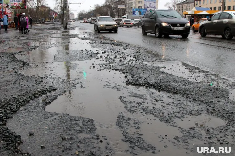 Всеной дороги не радуют курганцев