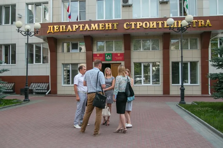 Встреча жильцов дома (Гагарина 34а) с чиновниками. Курган