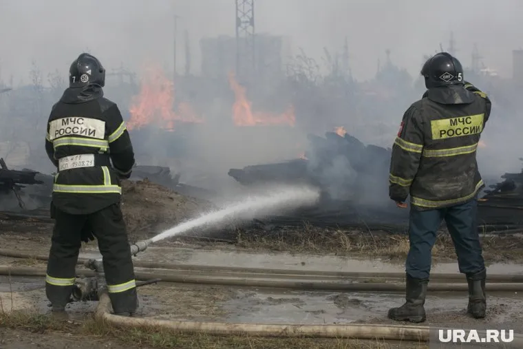 Дым свердловских пожаров дошел до Кургана