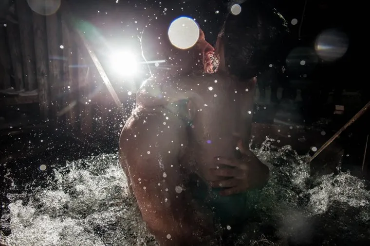 Крещенские купания. Екатеринбург