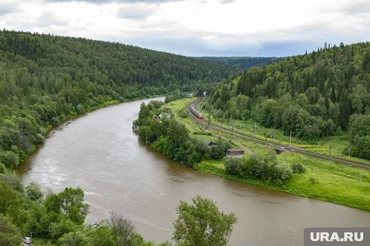 Пока «Ласточка» едет в Верещагино, можно насладиться видами из окна