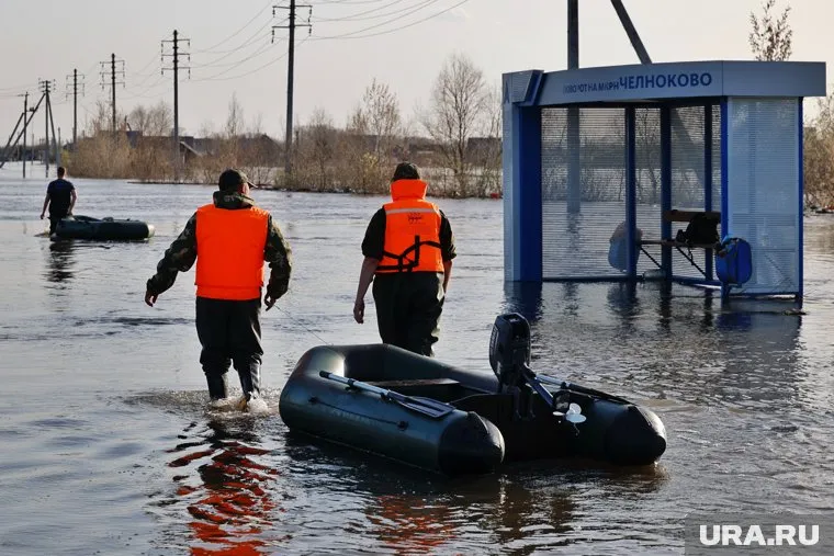 В Кургане уровень Тобола будет снижаться до нормы несколько недель