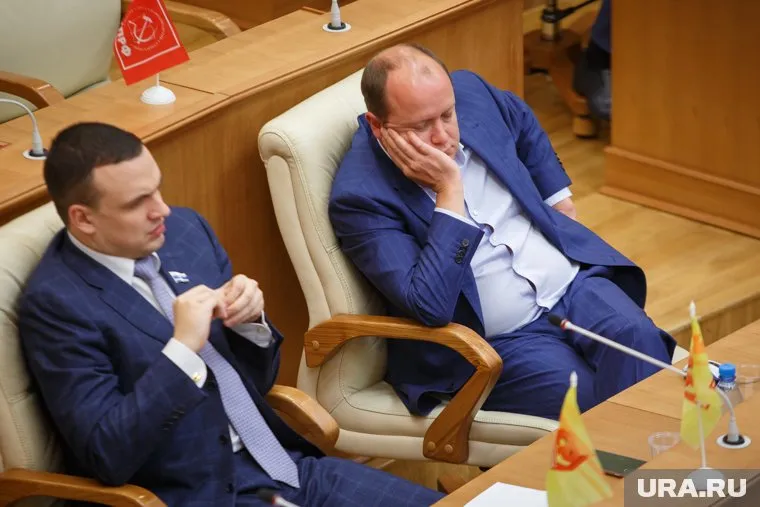 Дмитрий Ионин (слева) и Геннадий Ушаков работали в Заксобрании прошлого созыва вместе