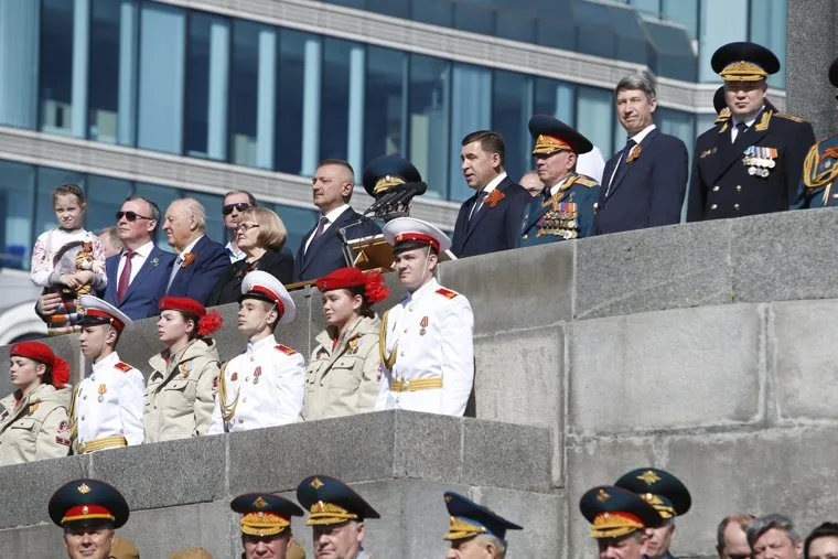 Парад Победы. Екатеринбурге.