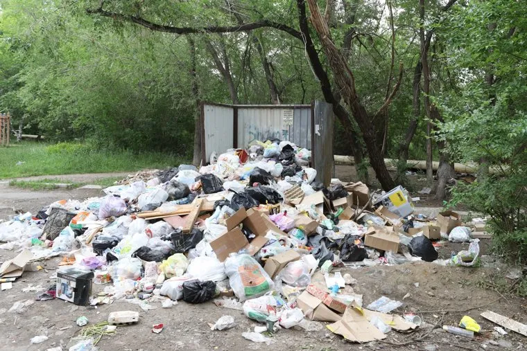 Старые общежития в Кургане