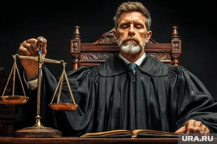 Суд. Фемида. Судья. Адвокат. Создано в Midjourney