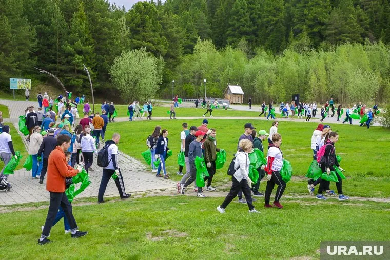 Во время экозабега жители очистят территории от мусора, накопившегося за зиму