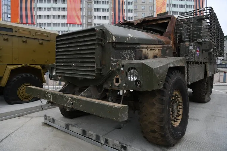 Трофейная техника. Верхняя Пышма