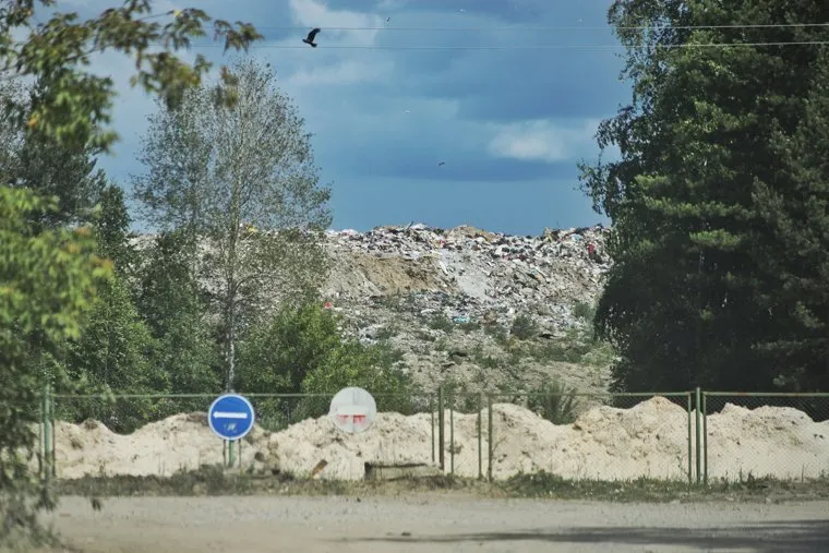 Шуховский полигон. Курган 