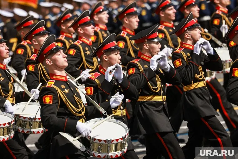 Парад Победы 9 мая на Красной площади в Москве 2022. Москва