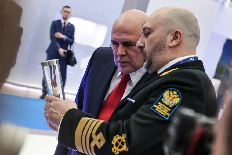 Михаил Мишустин на форуме "Транспорт России". Москва
