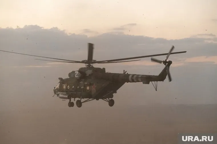 Украинская разведка пыталась угнать российский вертолет РЭБ