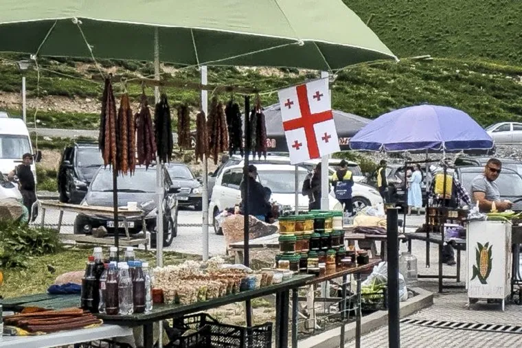 Последствия протестов в Грузии. Тбилиси